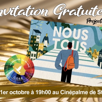 Allocution de Mme Vabois, présidente du COSE en ouverture de la projection du film "Nous Tous" le 1er octobre 2022